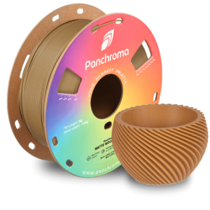 פילמנט חום עץ 1 ק"ג 1.75 מ"מ - Panchroma Matte PLA Wood Brown (PolyTerra™ PLA)