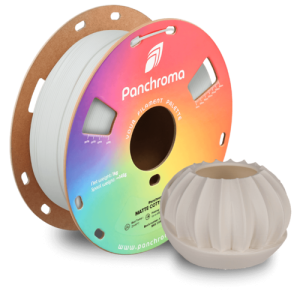 פילמנט לבן 1 ק"ג 1.75 מ"מ - Panchroma Matte PLA Cotton White (PolyTerra™ PLA)
