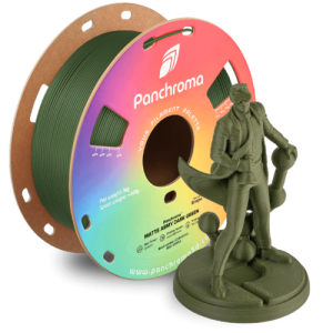פילמנט ירוק צבאי כהה 1 ק"ג 1.75 מ"מ - Panchroma Matte PLA Army Dark Green (PolyTerra™ PLA)