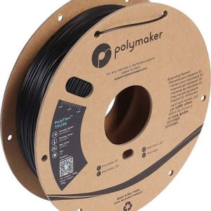 פילמנט גמיש שחור 750 גרם 1.75 מ"מ- POLYFLEX TPU 90A BLACK