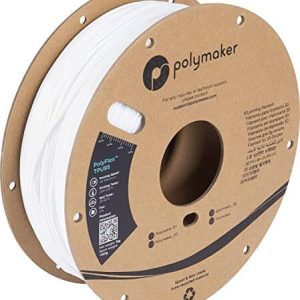 פילמנט גמיש לבן 750 גרם 1.75 מ"מ - POLYFLEX TPU 95A WHITE