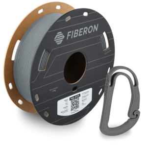 ניילון 6 סיבי זכוכית 500 גרם קוטר 1.75 מ"מ- Fiberon PA6-GF25 Grey 500 gr (PolyMidePA6-GF)