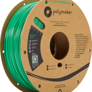 פילמנט ירוק 1 ק"ג 1.75 מ"מ- POLYLITE PETG GREEN