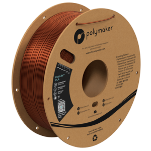 פילמנט משי ברונזה 1 ק"ג 1.75 מ"מ Polylite PLA Silk Bronze