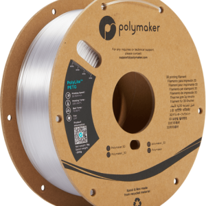 פילמנט שקוף 1 ק"ג 1.75 מ"מ- POLYLITE PETG TRANSPARENT